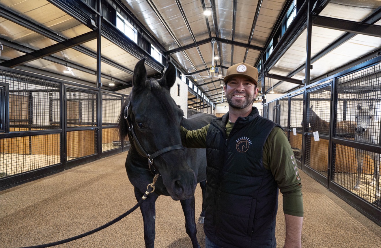 Finished equine facility environment