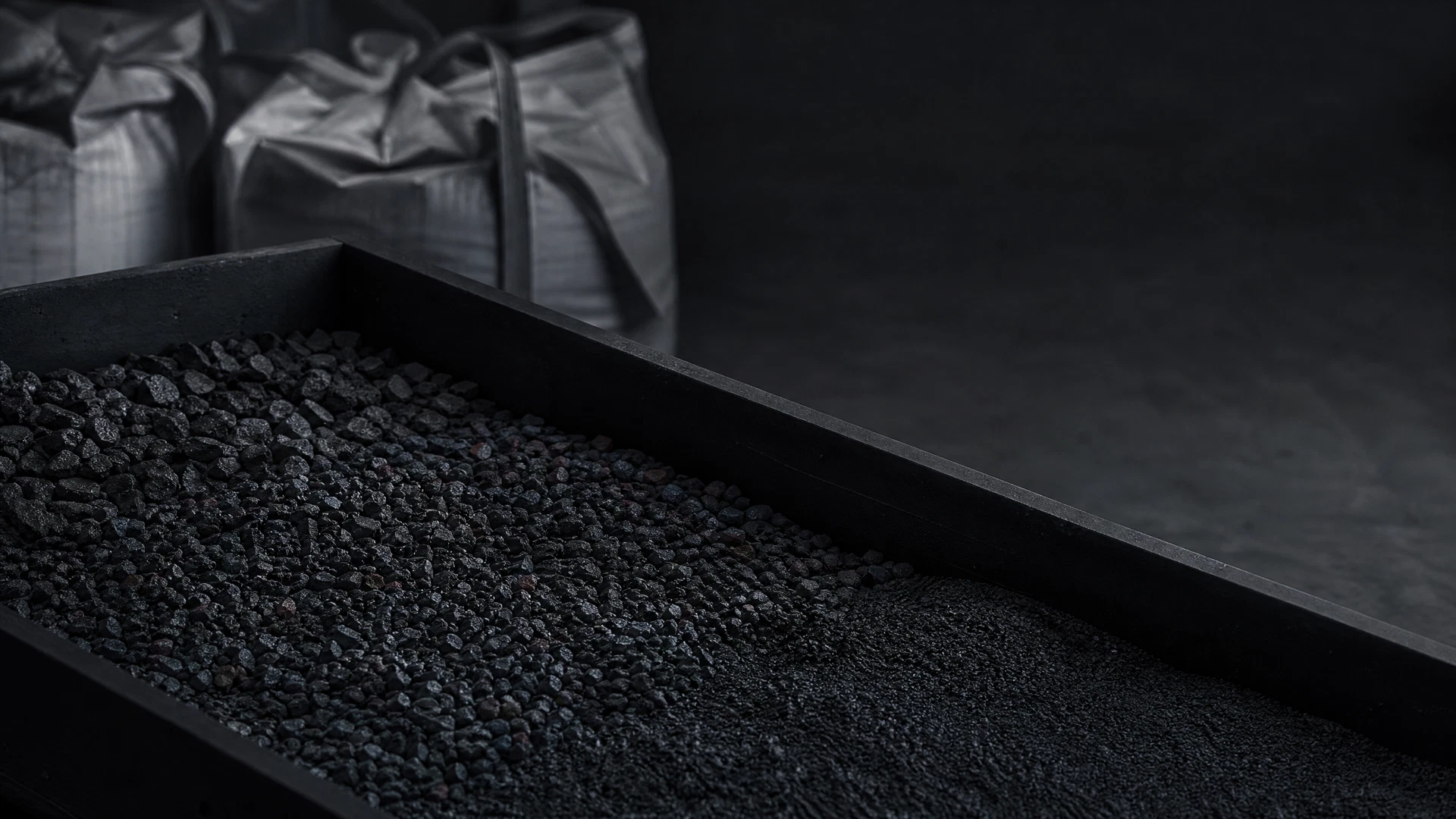Processed recycled rubber